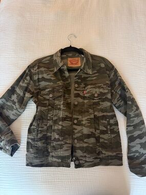 Levi's Ex-Boyfriend Camo Denim Jacket